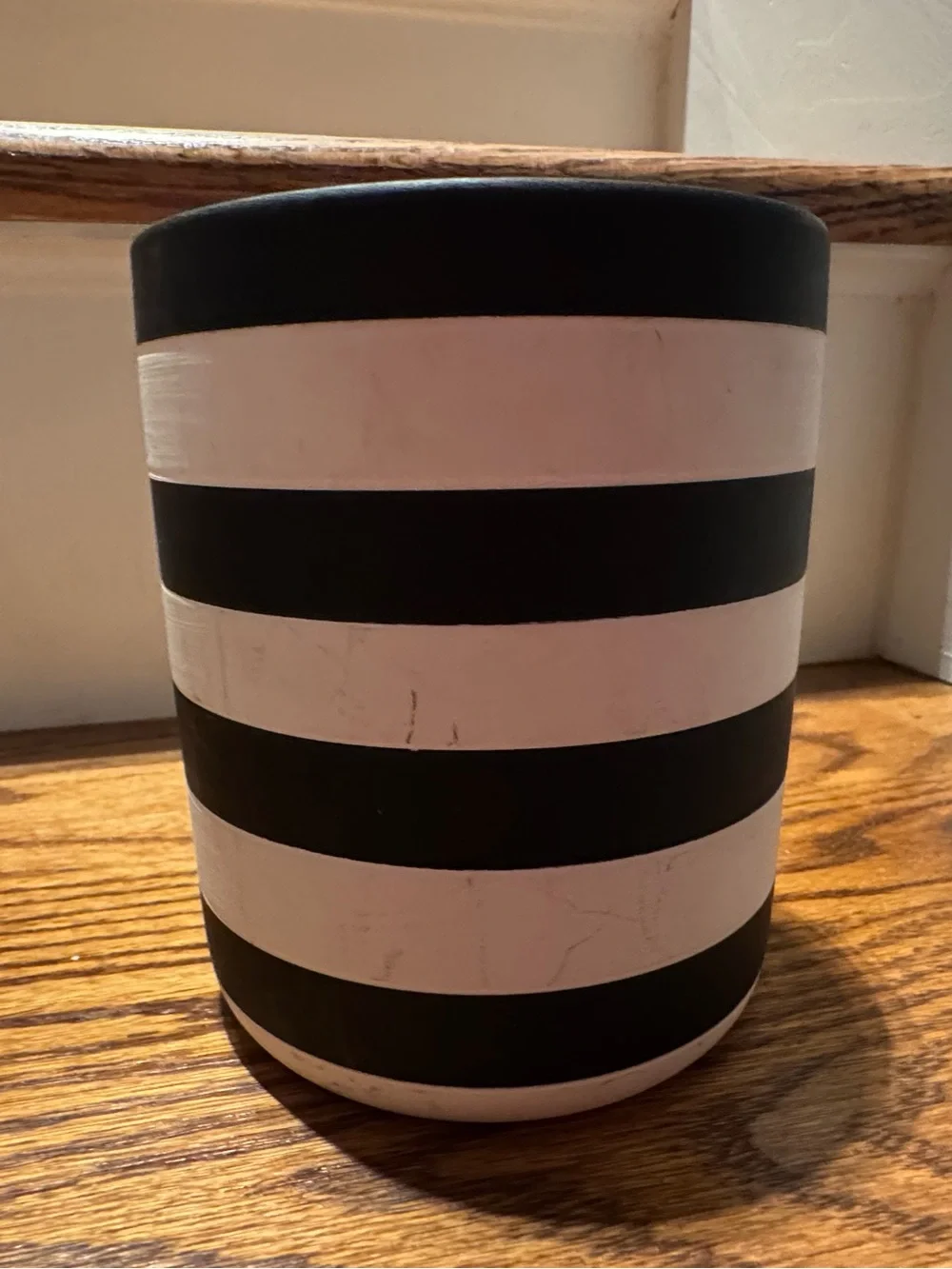 Black and White Striped Home Decor